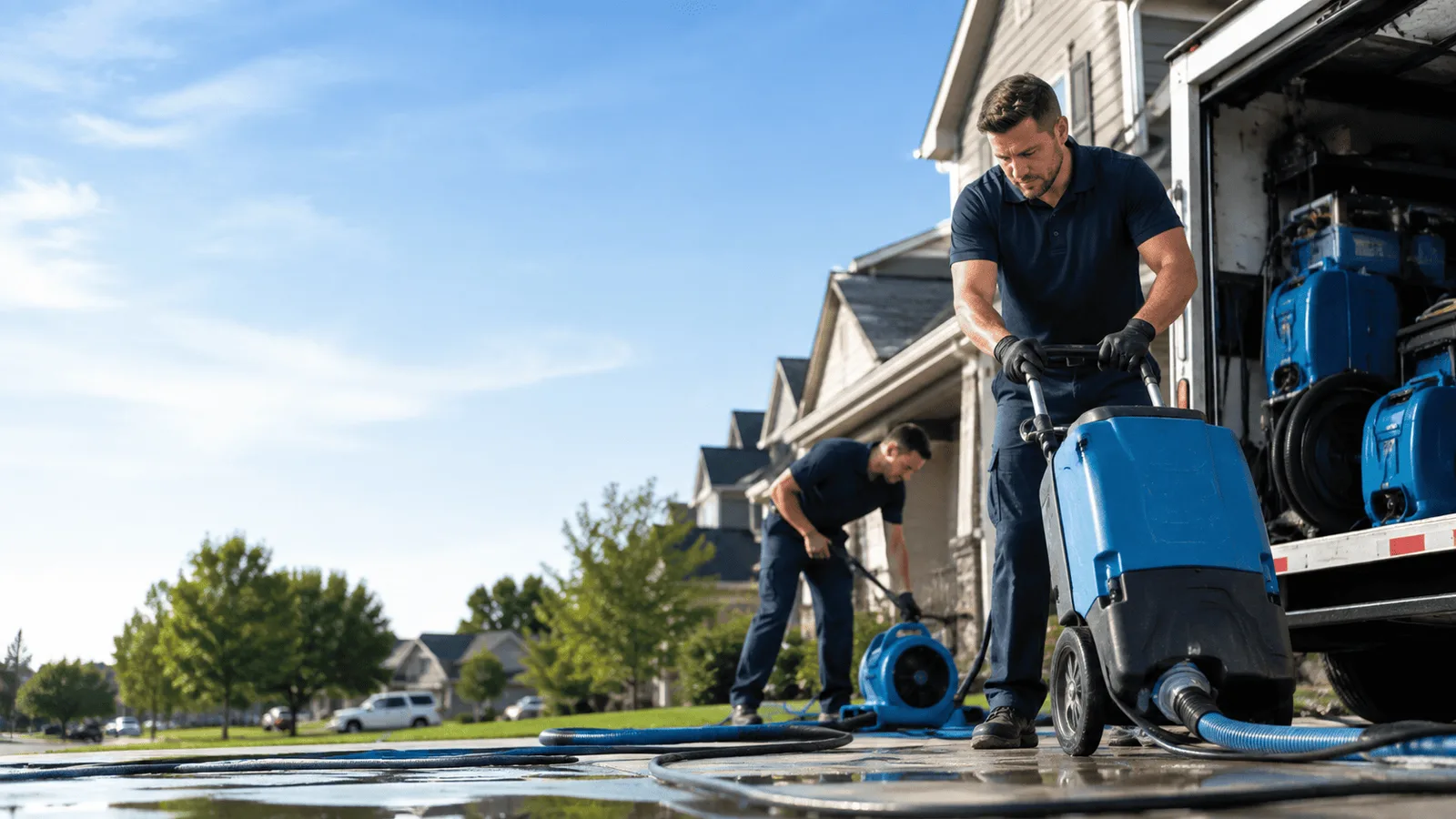 Structural Drying being performed in New Plymouth, ID